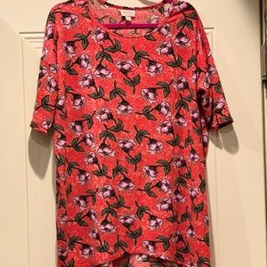 LuLaRoe Irma floral Tunic Size M
